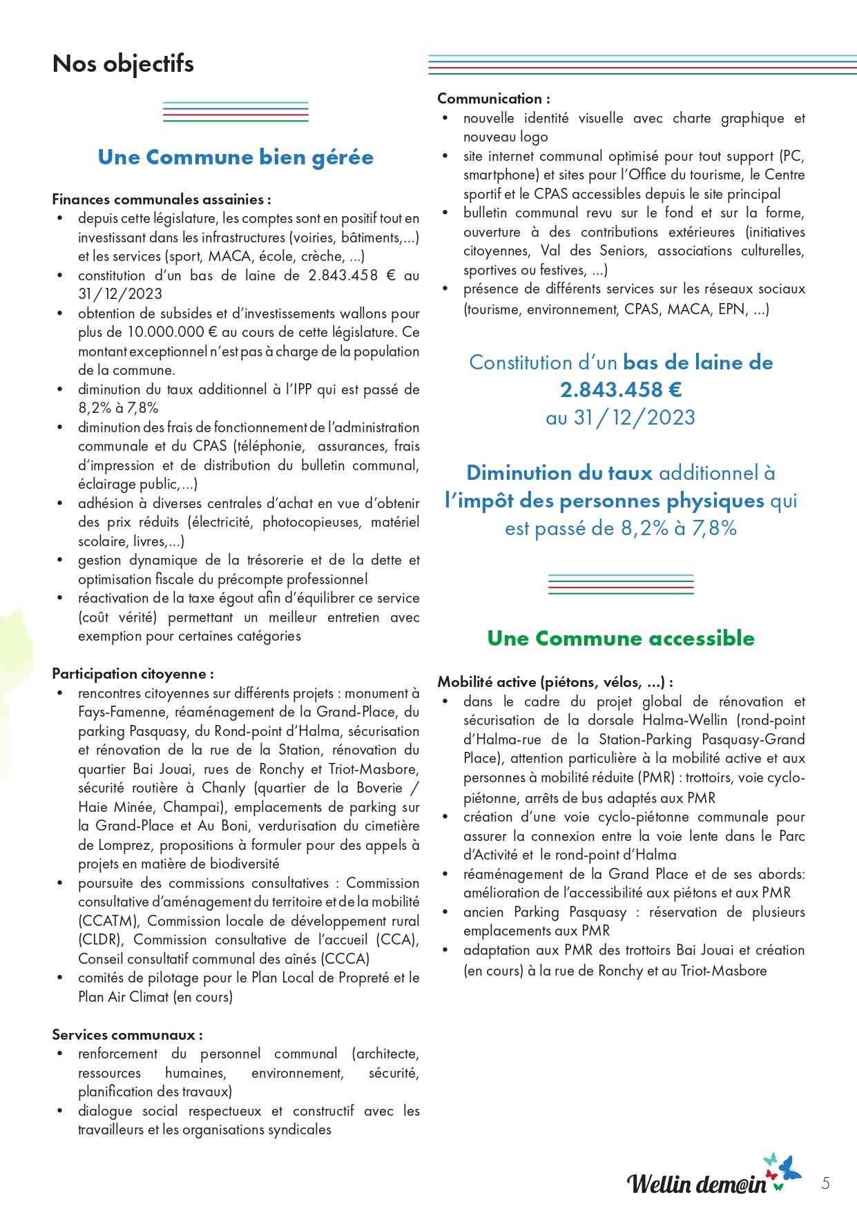 Bilan page 5